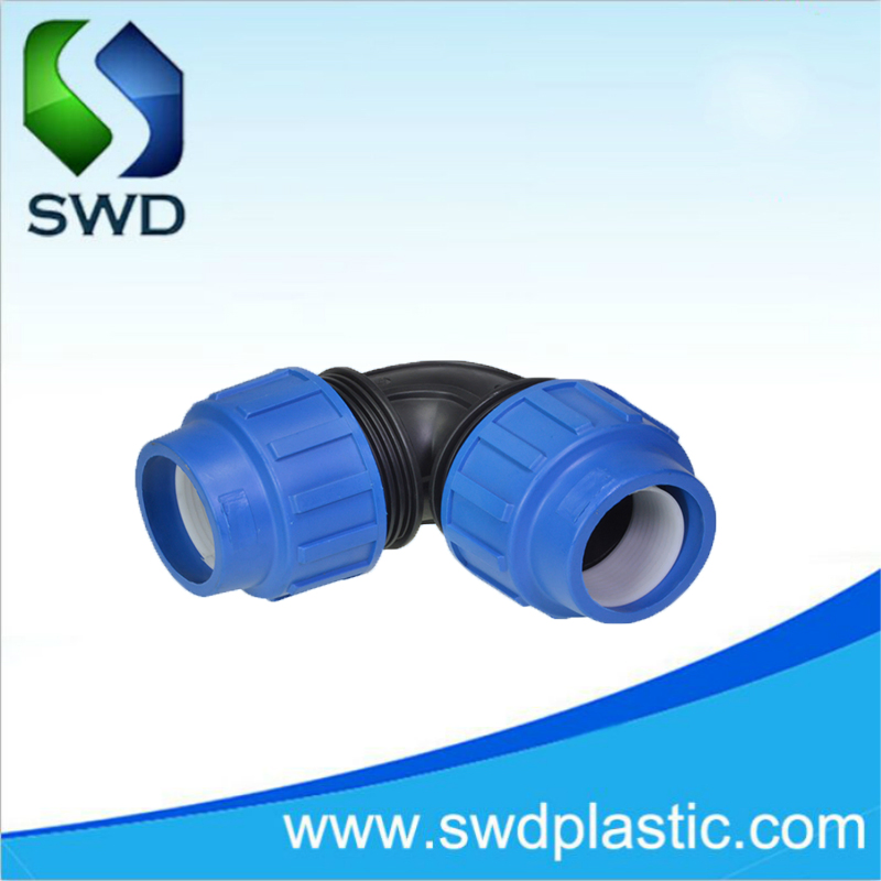 PP Compression Fittings End Cap Pn10 PP Pipe Compression Fittings