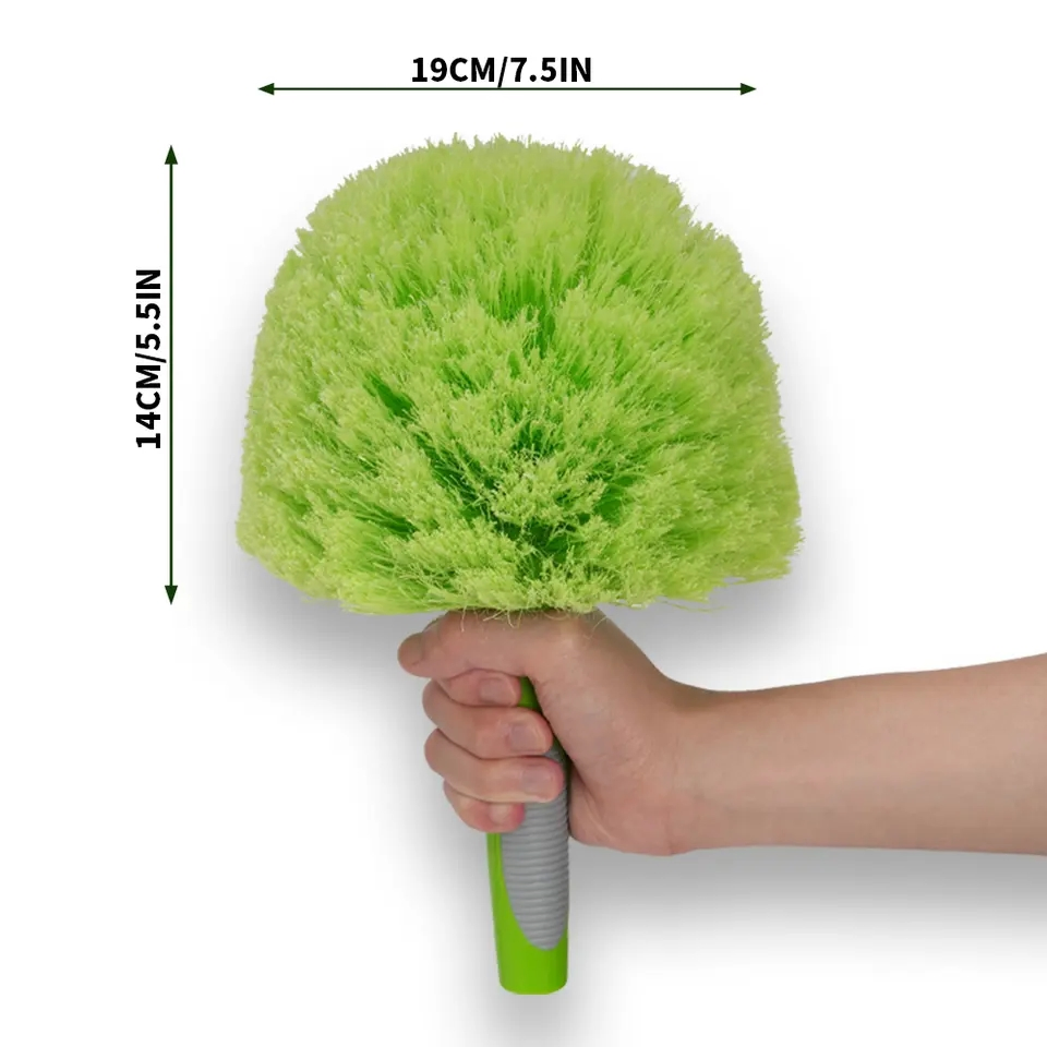 Ceiling Fan Duster Corner Brush Head Cleaning Round Brushes