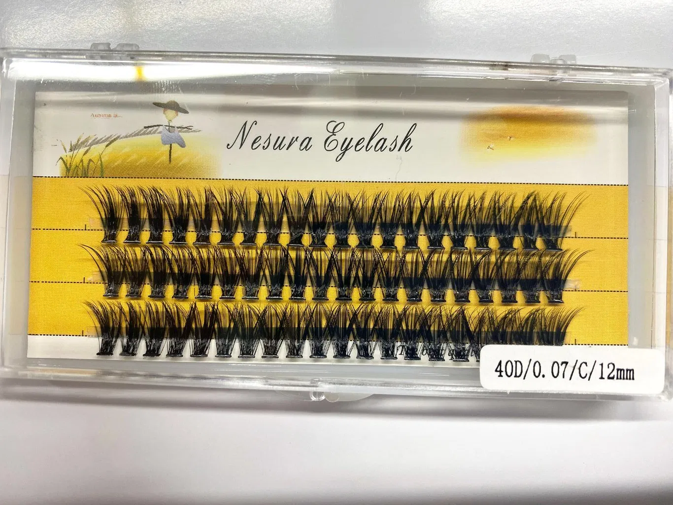 Pre Cut Eyelashes Easy to Apply Lash Extensions Private Label Long Lasting DIY Eyelash Cluster