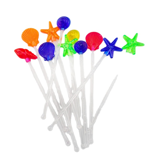 Sustainable Ocean Plastic Drink Muddler and Swizzle Stick Set