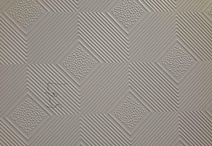 PVC Gypsum Suspended False Ceiling Tiles in Linyi