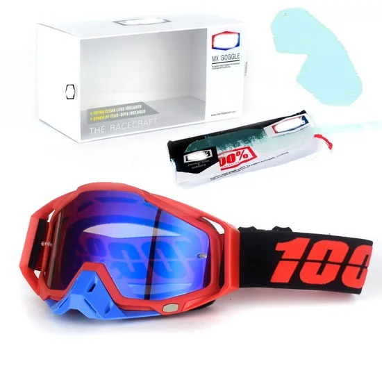 Source Factory Custom Logo OEM ODM Racing BMX Motocross Goggles