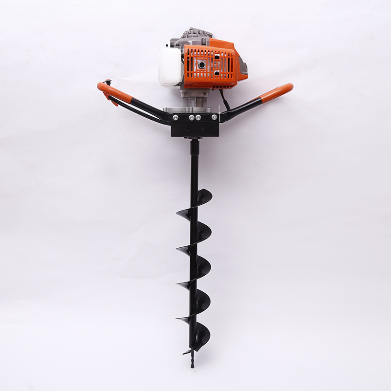 Agricultural Ground 63cc Gasoline Drilling Machine Planting Auger Machine Tree Planting Digger