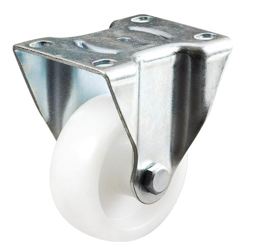 Factory Price 100mm Fixed Medium Duty Castor Polyurethane Wheel