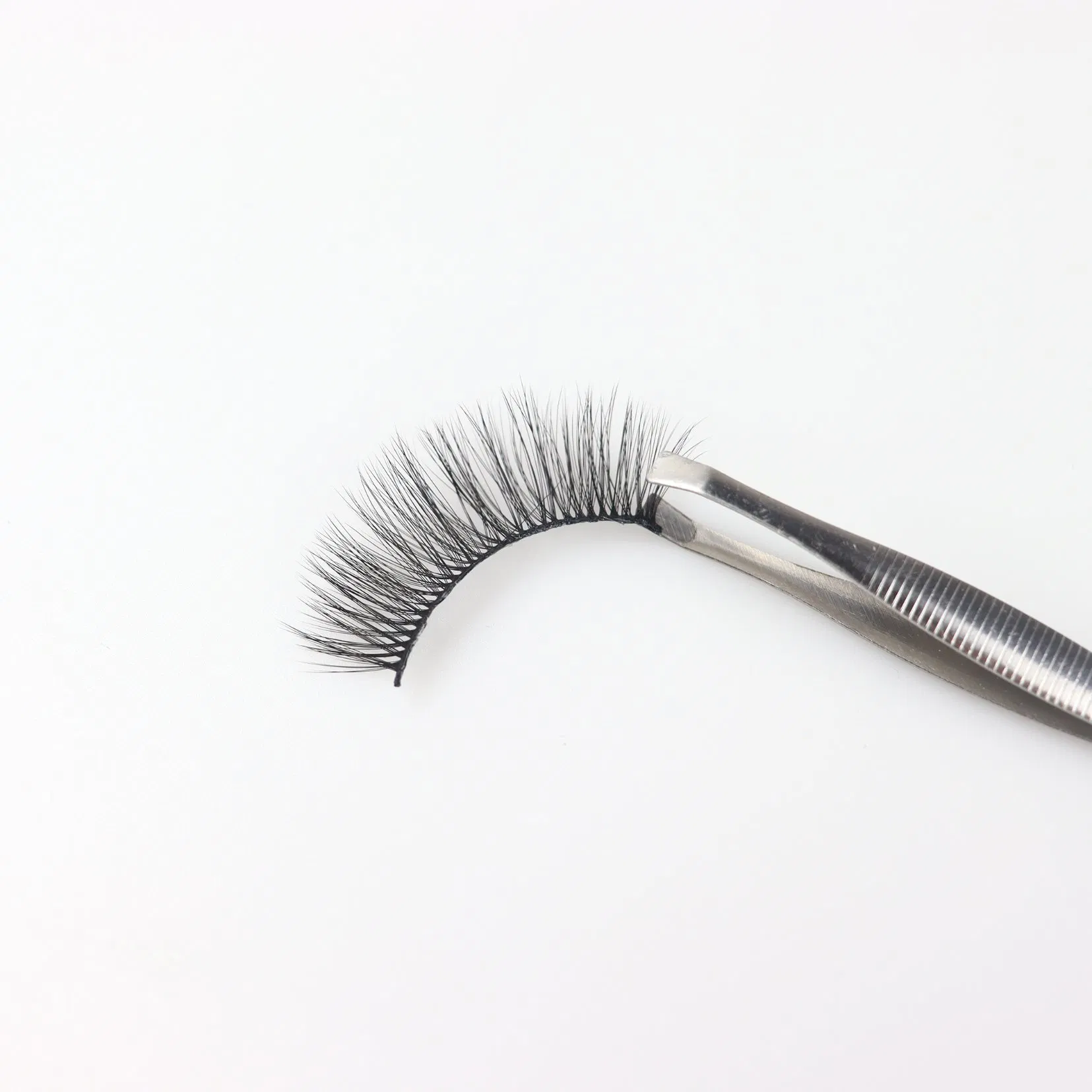 12 Rows Foil Back Handmade 0.02-0.08 Makeup Volume Lash Trays Private Label 5-25mm Velvet Silk Volume Individual Eyelashes