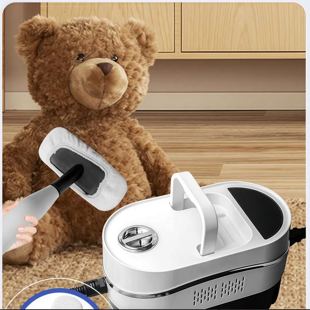 2025 Hot Sale Household Multi-purpose Kitchen Cleaning Carpet Cleaning Machine Portable Steam Cleaner with 300000PA High Pressure and 99.99% Sterilizing Rate