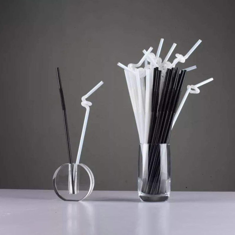 Colored Compostable PLA Straw, Food Contact Safe Biodegradable Straw