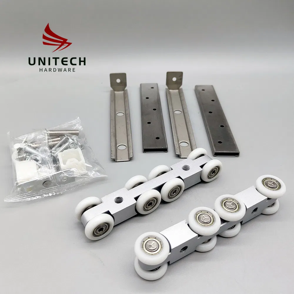 Aluminium Body 8 Wheels Hanging Door Roller Suit with Low Factory Price