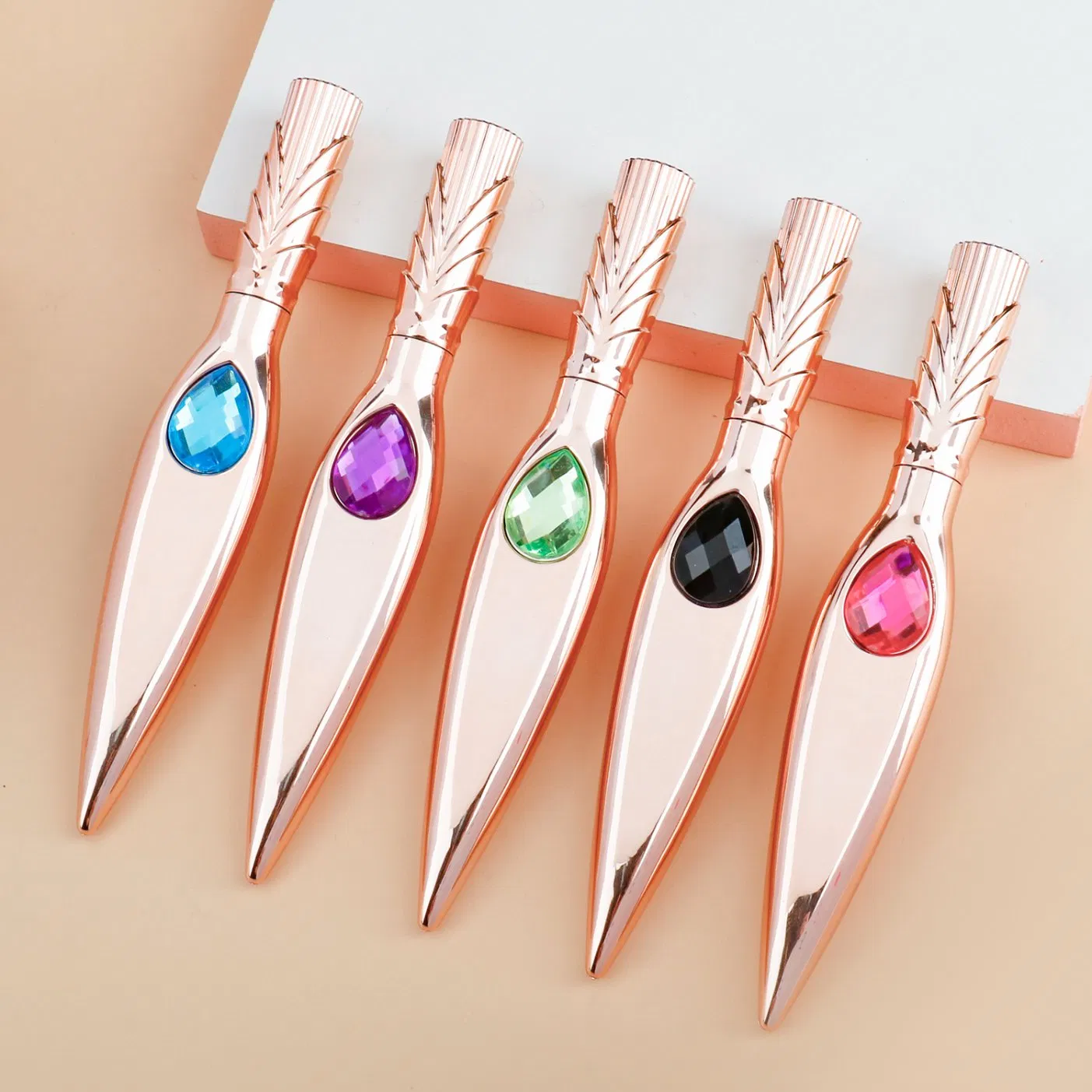 Free Sample 7 Colors Custom Logo Water Activated Liquid Eyeliner Private Label