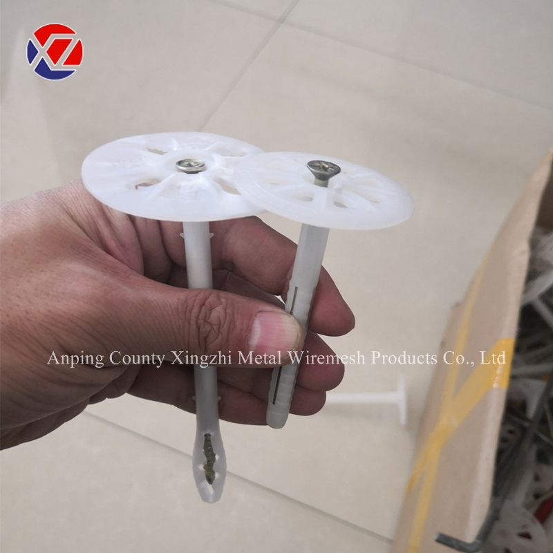Insulation Fixing Plastic Cap Heat Preservation Nail for Wall Construction (Factory Price)