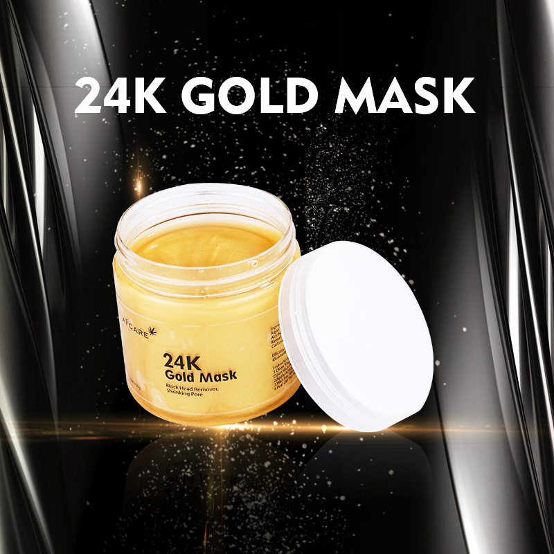 Korean 24K Gold Rose Lip Sleeping Moisturizing Sleeping Face Mask