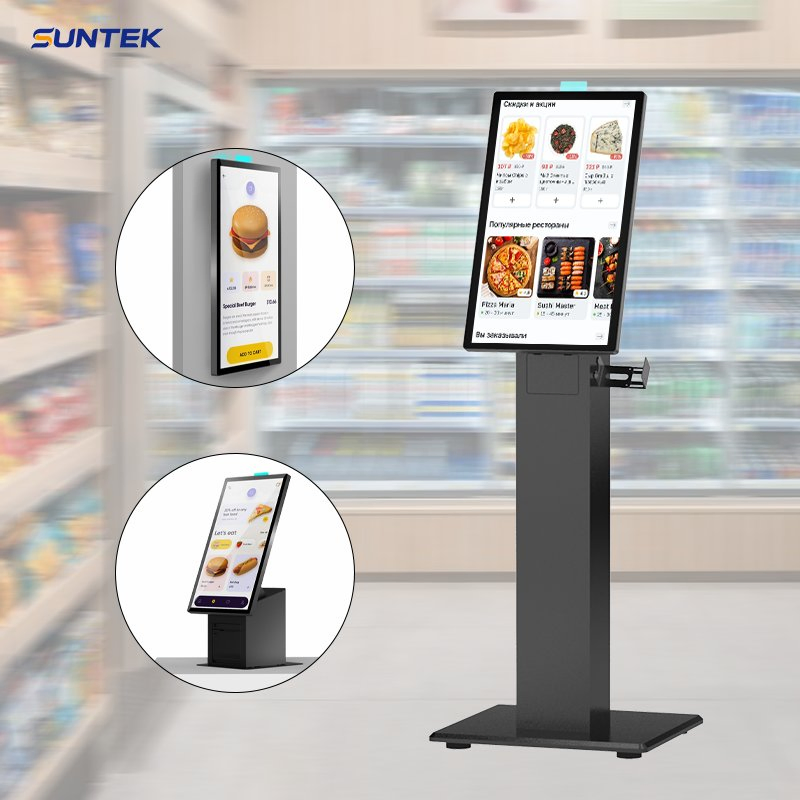 Suntek 21.5 Inches Touch Display Versatile Self-Service Kiosk for Auto Payment Retail