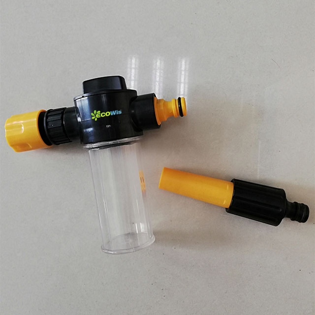 Car Washer Foam Pot Garden Water Hose Twist Nozzle Gun Foam Bottle