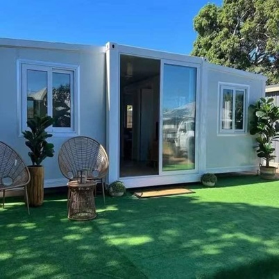 2 Bedrooms 1 Bathroom Expandable Prefabricated House for Sale