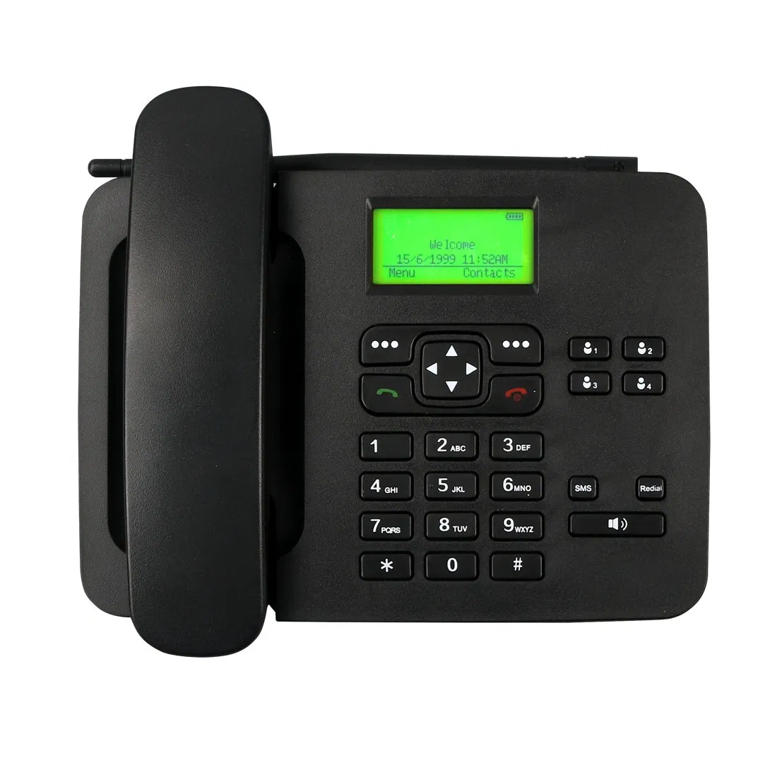 Home Wireless Phone 4G SIM Desk Phone for Office with SMS Capability