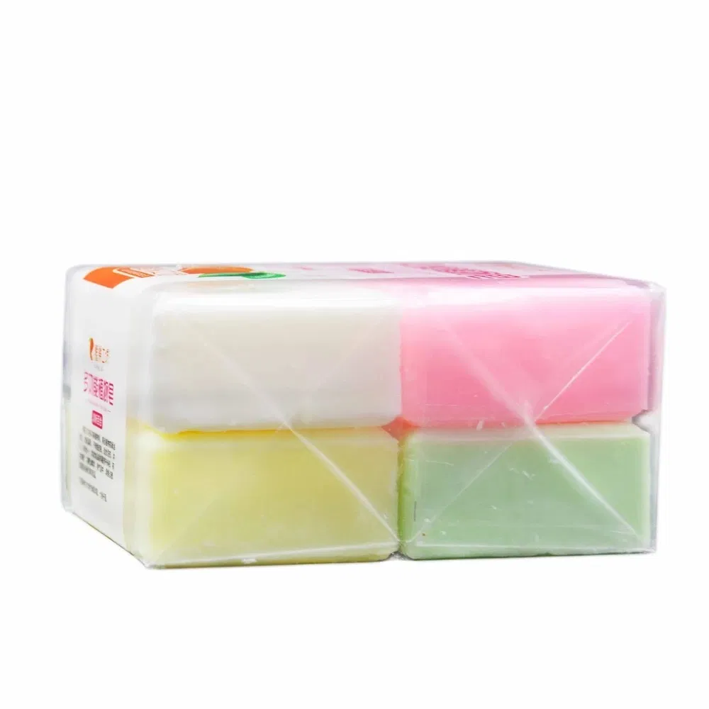 Factory Wholesale Eco Friendly Natural Yellow Solid Laundry Washing Soap with Rich Foam