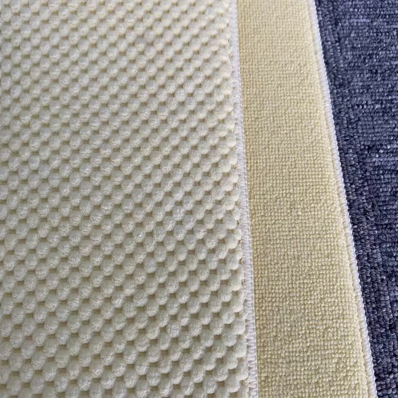 Dual-Sided Table Mat – Towel Cloth & Woven Jacquard, Two-in-One Design for Versatile Use