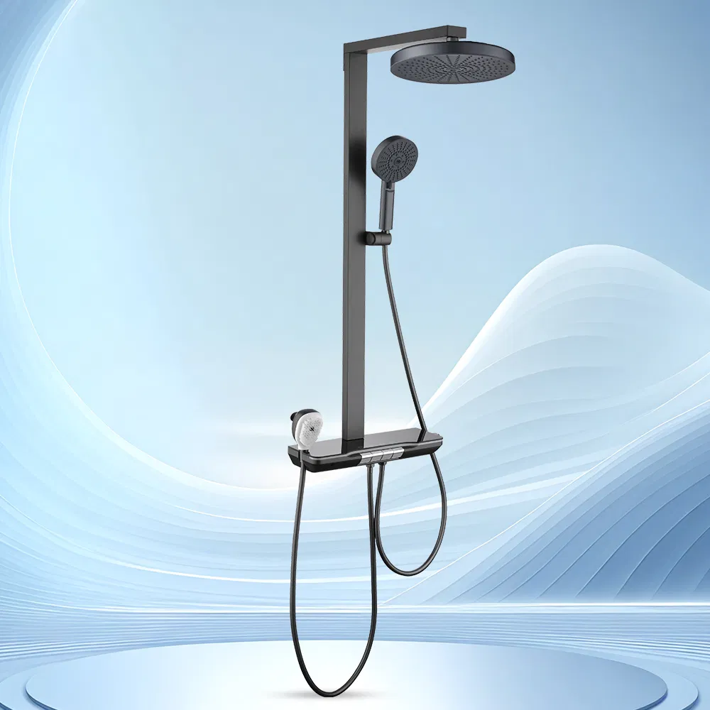 Wall Mounted Rainfall Shower Faucet Bathroom Faucet System Shower Set