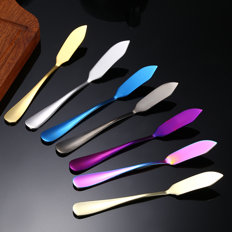 Stainless Steel Butter Knife for Desserts and Cheese Board Butter Spatula