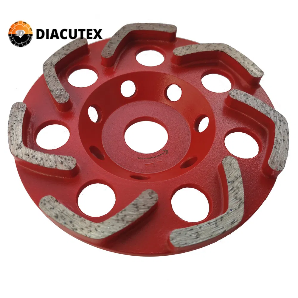 125m Boomerang Diamond Grinding Cup Wheel for Concrete