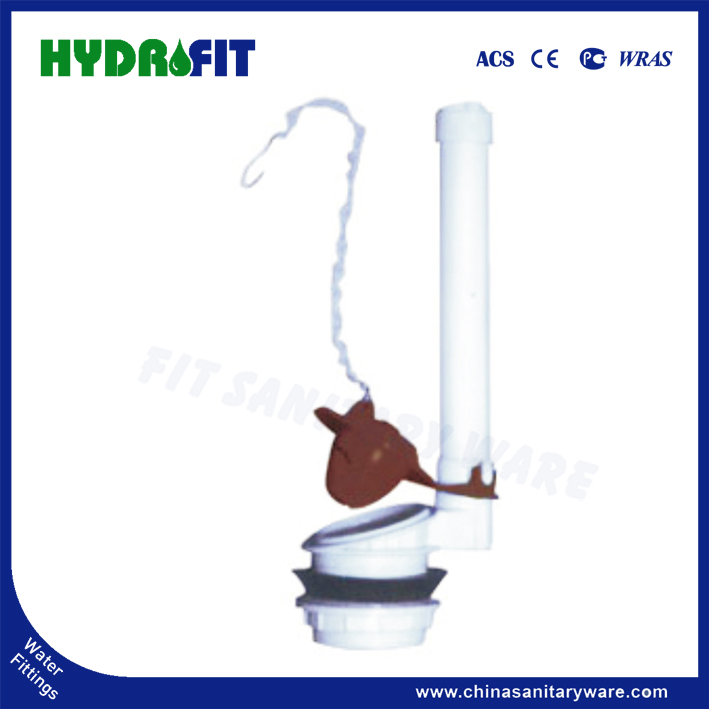 Single Push Side Pull Water Inlet Caliber 1/2" or 7/8" Bathroom Toilet Water Tank Accessories Flush Valve (FP3504)