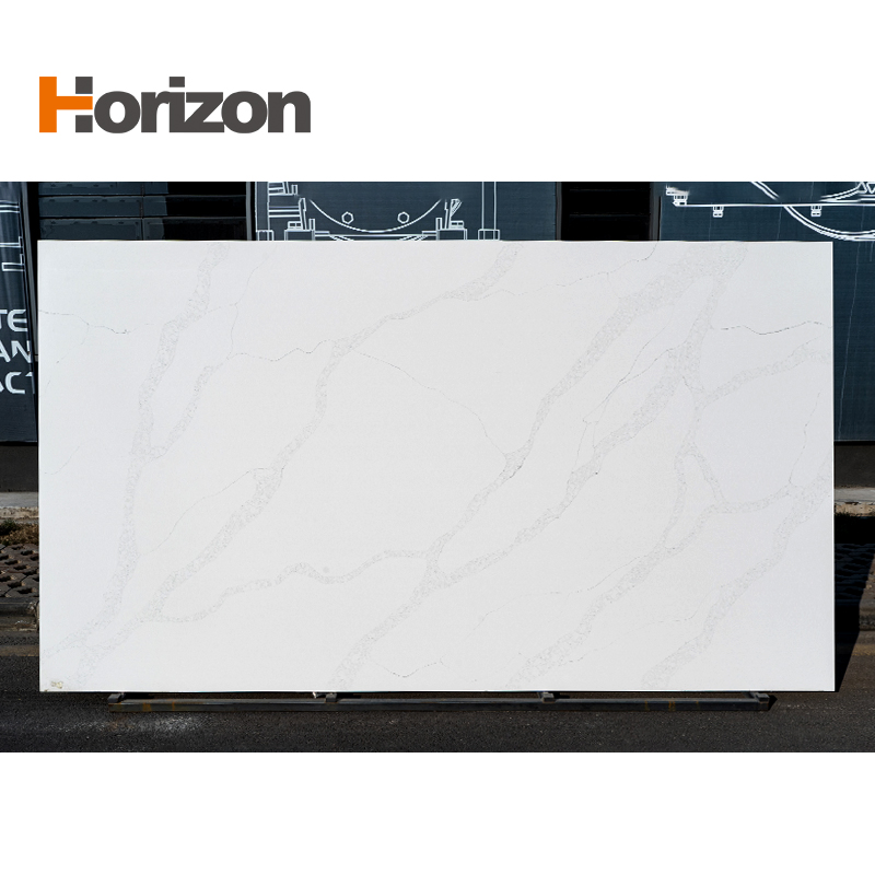 Artificial Marble Quartz Stone Calacatta Beautiful Veins