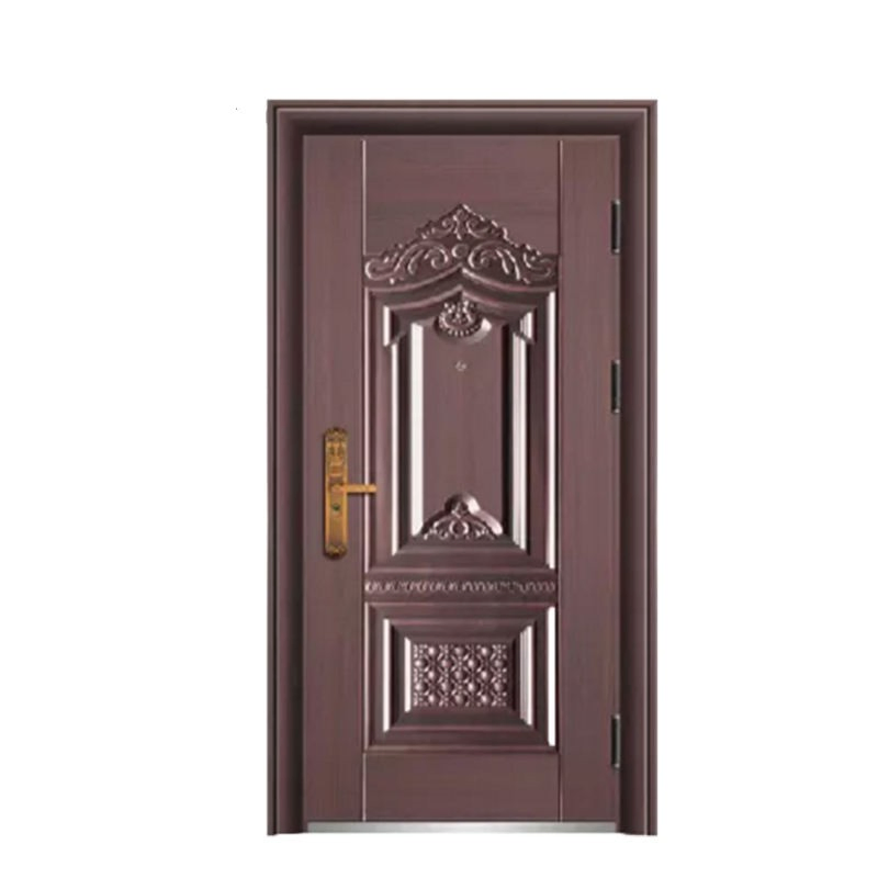 Foshan Customerized Wholesale Steel Security Metal Aluminium Door