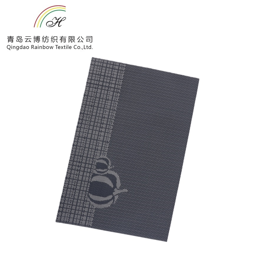 Wholesale Table Decor Rectangle Place Mat Custom Polyester Waterproof Dining Table Placemat with Printing