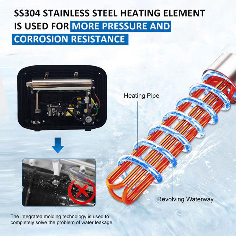 China Bathroom Fittings Satisfies Multiple Scenic Instant Electric Water Heater Set
