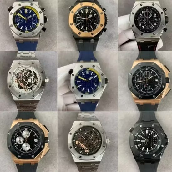 New Custom 904L Stainless Steel Watch Waterproof Machinery Men's 3235 Movement