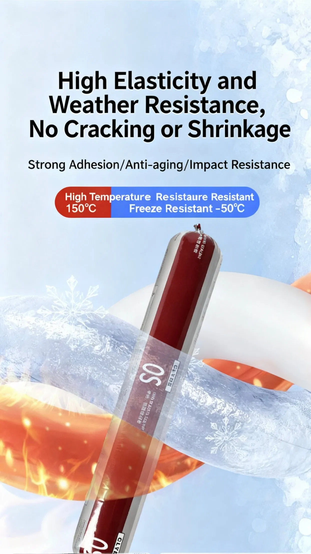 High Quality Adhesive Glue Clear Neutral Sealant Silicone Waterproof Construction Sealant Silicone