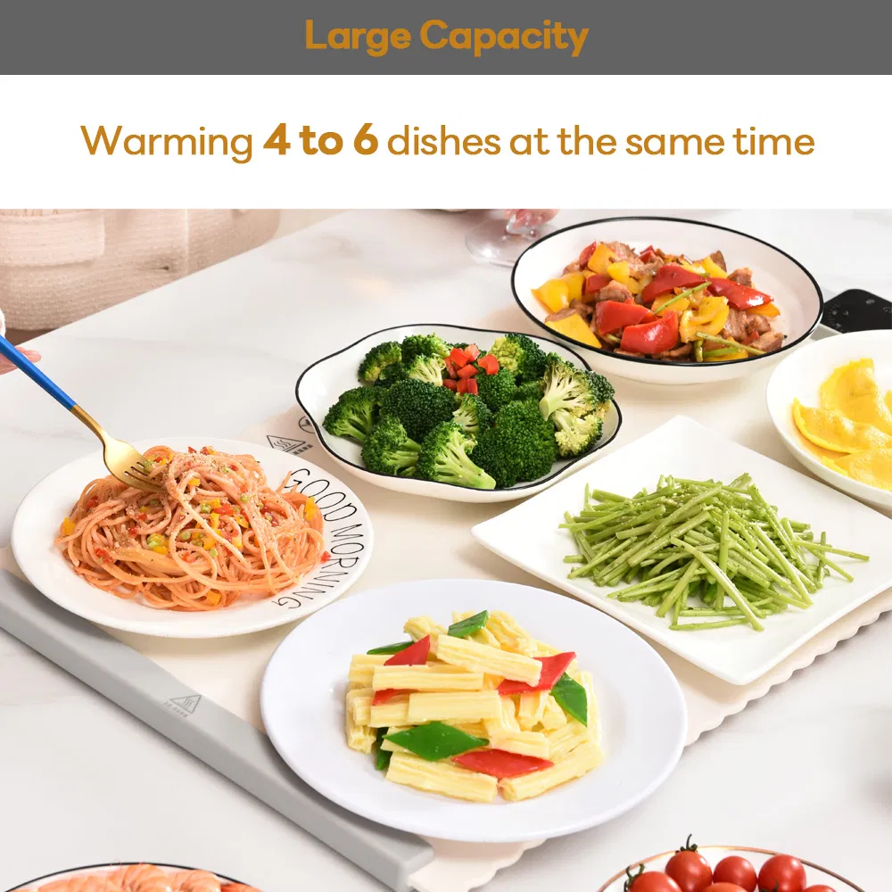 Hotel Buffet Electric Food Warmer Tray Defrosting Silicone Rubber Heating Plate