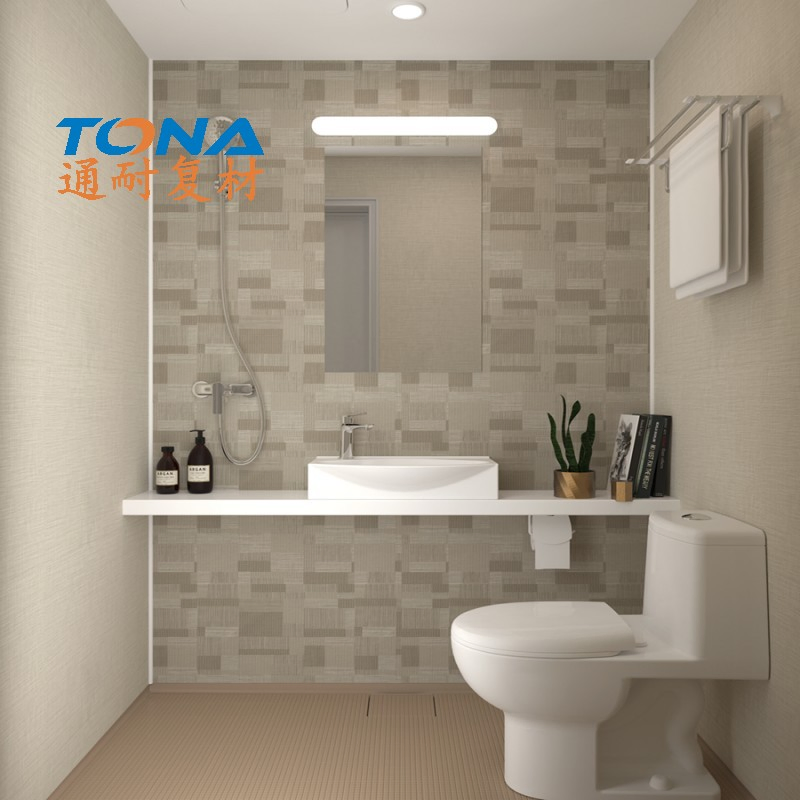 Hubei Tongna Hospital Antibacterial Bathroom SMC Nano Coating