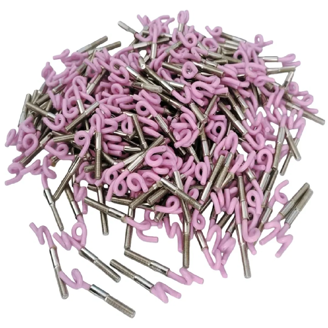 Wire Winding 99%Al2O3 Alumina Pigtail Dogtail Guide Snail Ceramic Guide