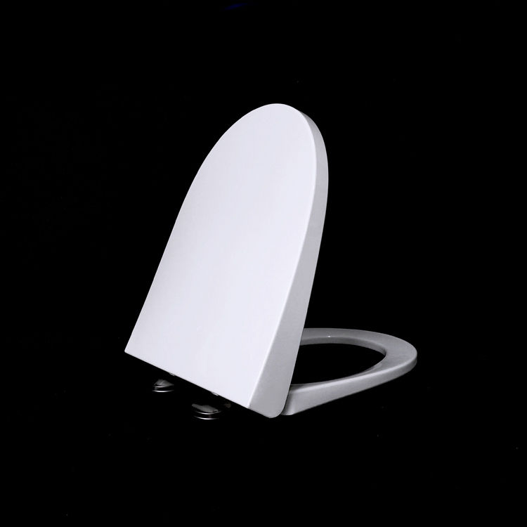 Bathroom Accessories U Shape Soft Hinge Toilet Seat Cover in PP Factory Wholesale Toilet Seat