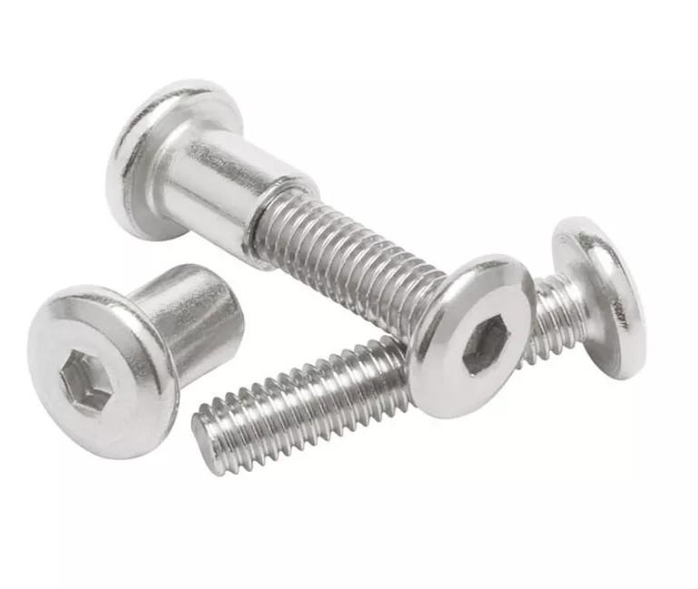 Metal Hexagon Socket Head Screw Bolt Round Flat Head Stud Chicago Screws