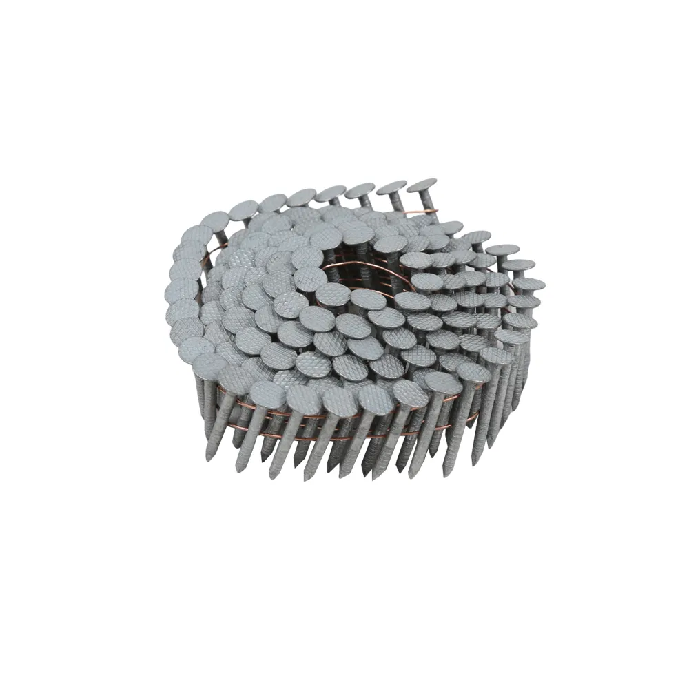 Electro Galvanized High Tensile Strength Coil Roofing Nails