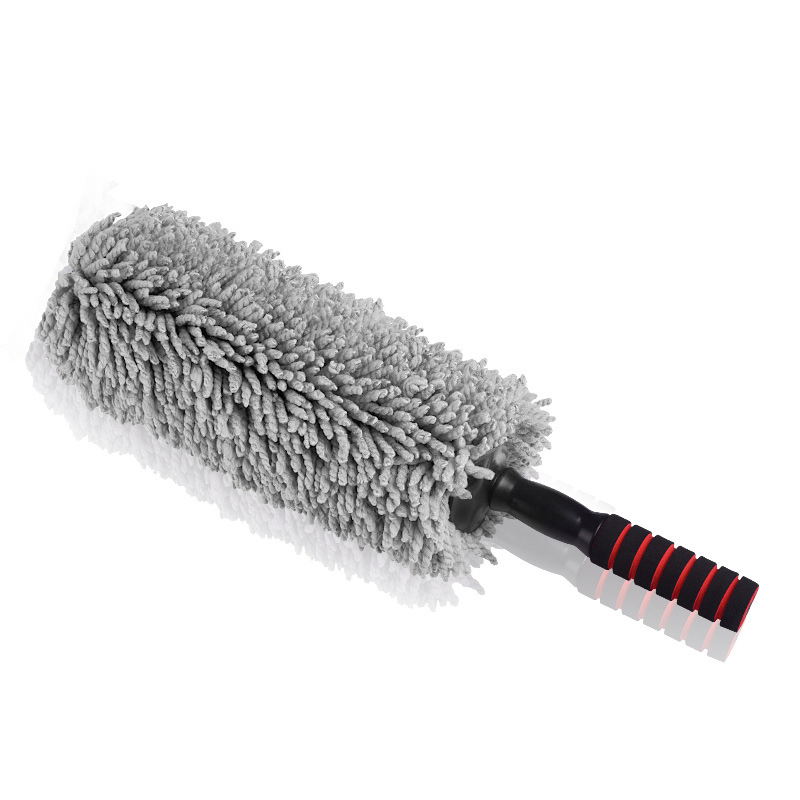 Esun Multipurpose Long Secure Extendable Handle Scratch Lint Free Microfiber Duster for Car