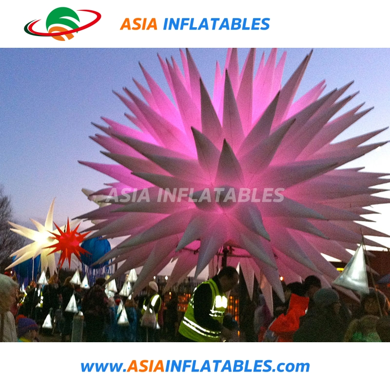 Inflatable Lighting Star for Advertising /Decorative Stage Inflatable Light Star