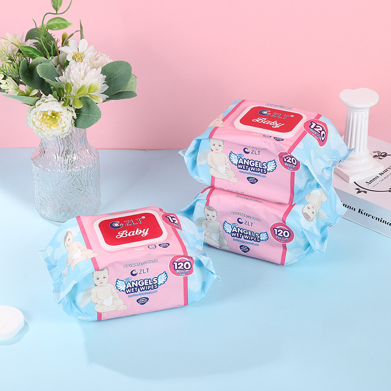 Flushable Biodegradable Baby Wet Tissue Wipes