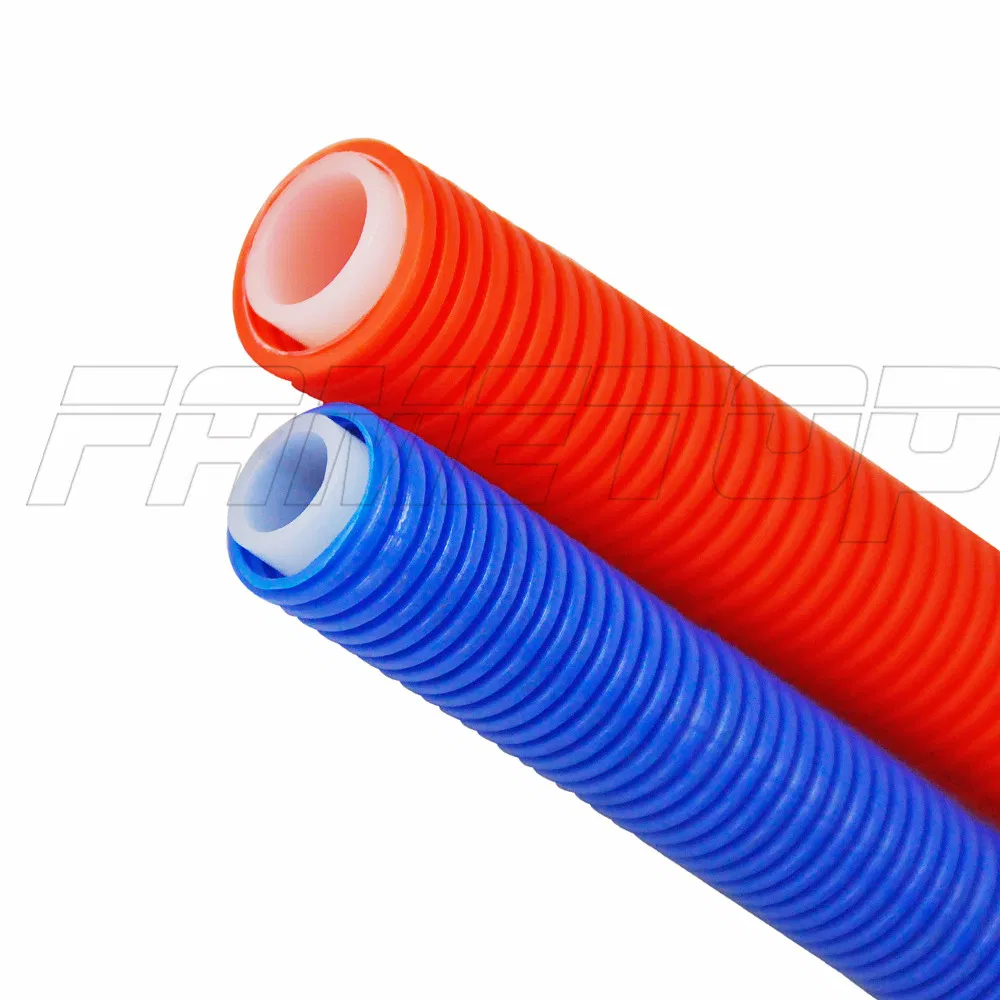 Гофрированная труба PEX-Al-PEX с сертификатом CE