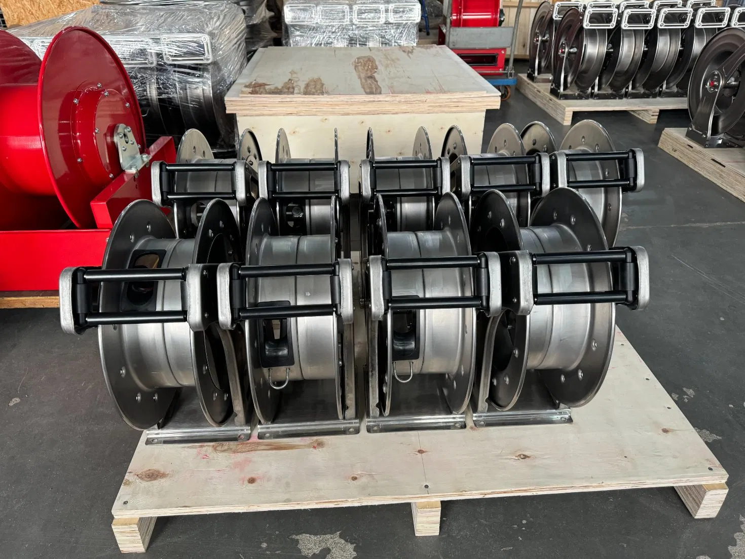 1/2 Inch 25m Wall Mounted Automatic Retractable Spring Air Hose Reel