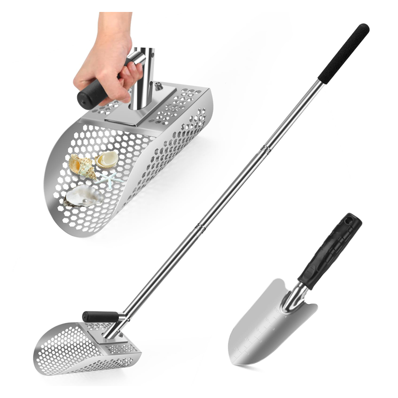 Outdoor Manual Digger Tool Metal Detecting Shovel for Gold Detection