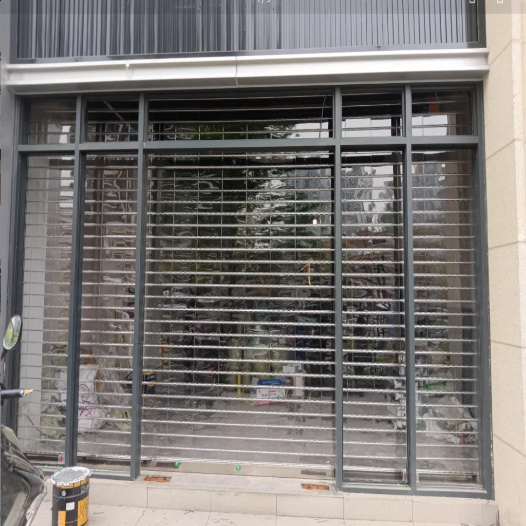 PVC Perspective Rolling Shutter Automatic Door for Industrial AC Motor