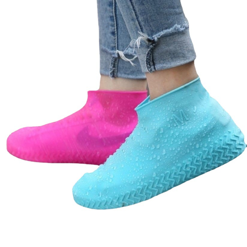 Thicken Silicone Rain Boots, Women, Men Silicone Rain Shoe Covers Wyz17251