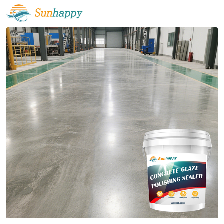 Liquid Cement Floor Brightener Sealer Fast-Curing Anti-Seepage Corrosion Resistant Concrete Glaze Polishing Sealer