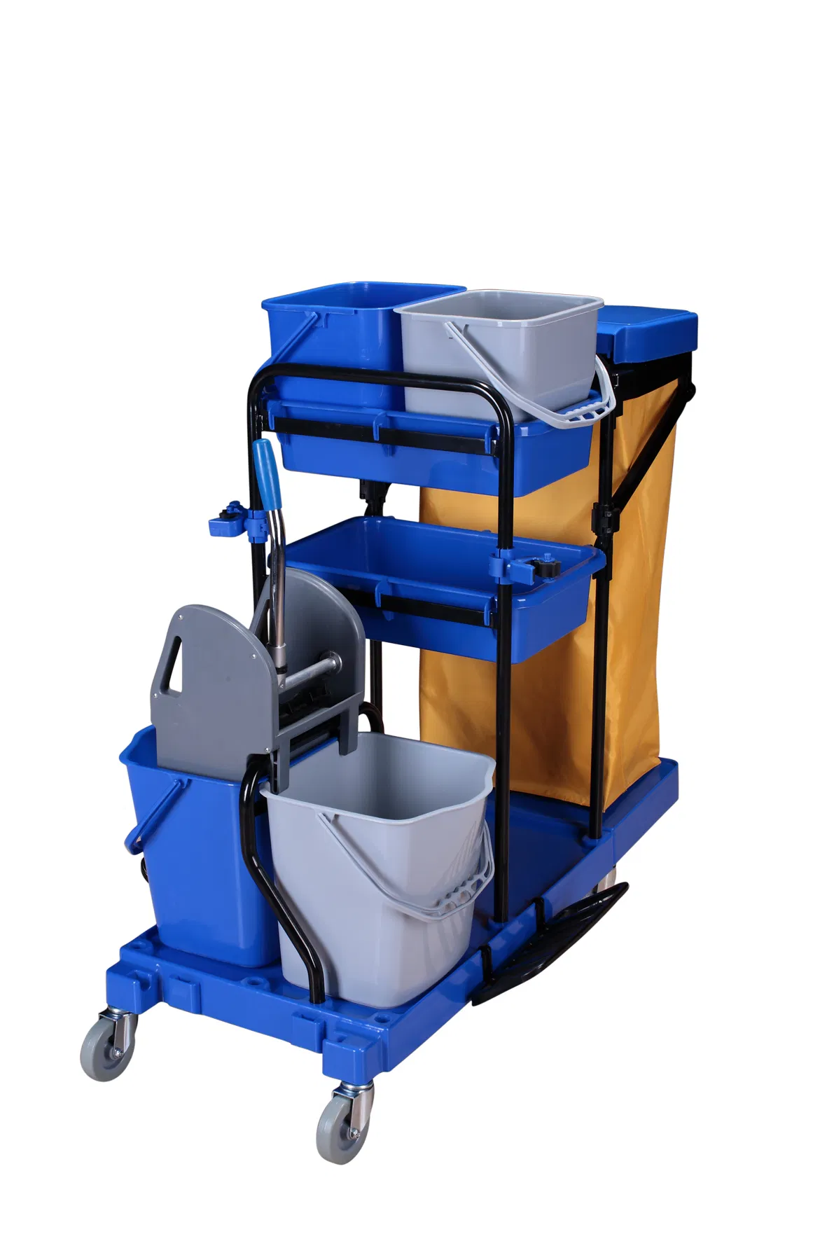 Cleaning Cart Cleaning Trolley Plastic Cleaning Cart