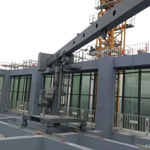 High-Performance Column-Lifting Building Maintenance Unit (BMU) for Robust and Safe Window Cleaning Operations