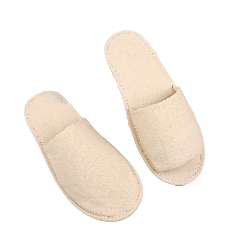 Eco-Friendly Disposable Cotton Slippers for Hotels and Spas