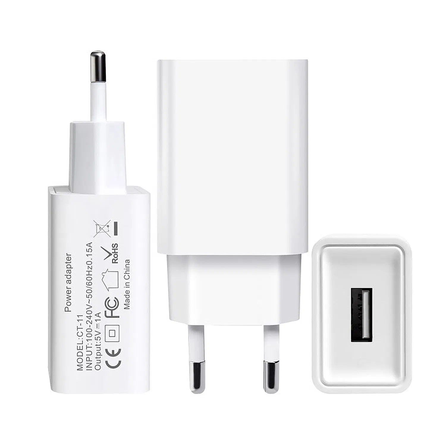 Универсальное зарядное устройство USB 5V 2A для телефона